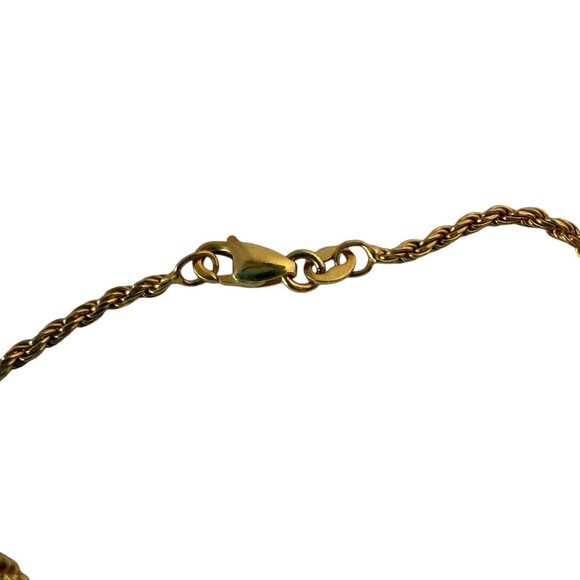 NWT Giani Bernini 18K Gold Over Sterling Silver 2MM Rope Chain Bracelet 7" - Picture 5 of 8